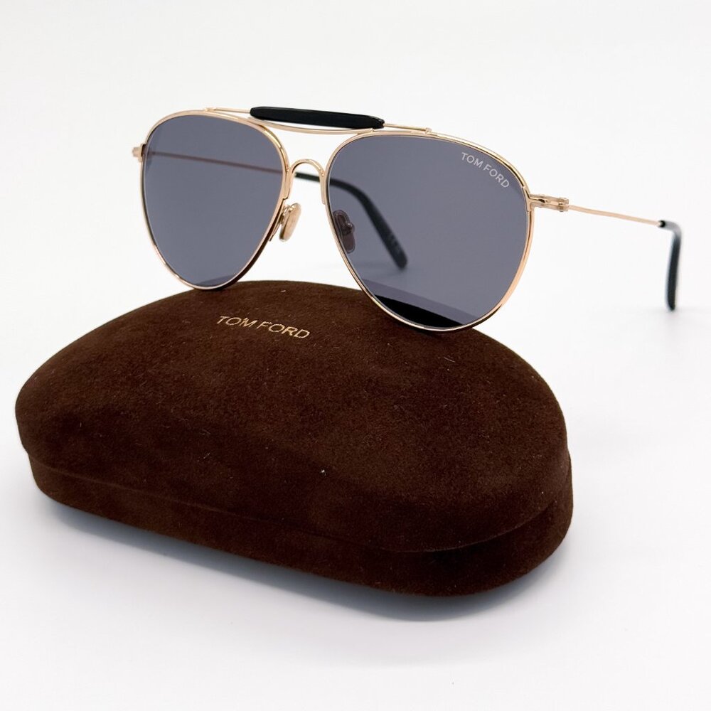 NEW TOM FORD RAPHAEL-02 TF995 28A MEN SUNGLASSES FT0995/S GOLD